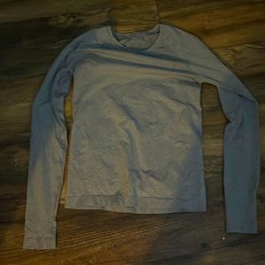 skiing shirt great for underneath of coats.